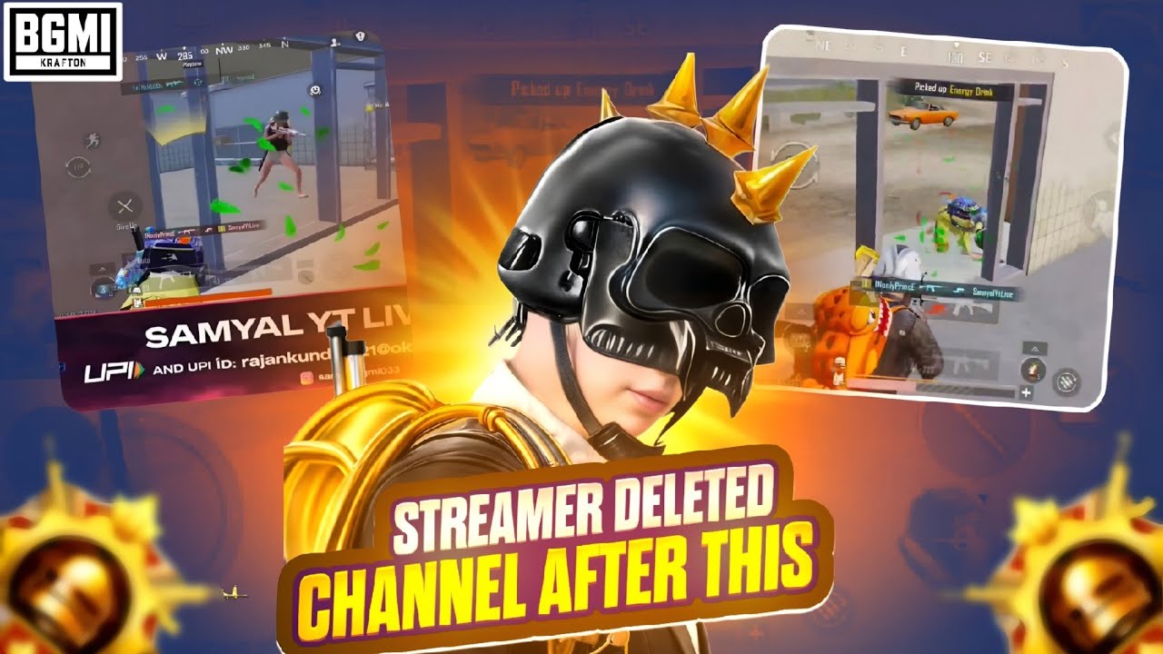 Streamer deleted his channel after this |1v4 best Clutches 🔥|LOST SKY | BGMI