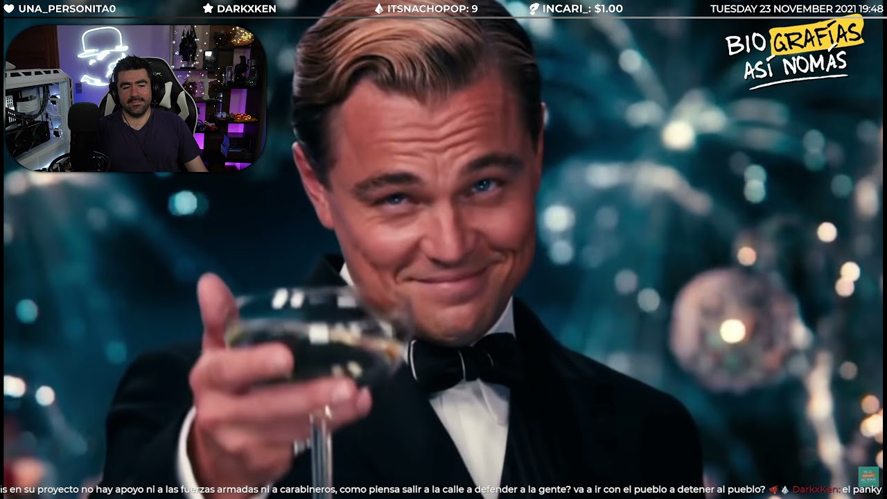 Biografia de Leo DiCaprio por Te lo Resumo Así No Mas ~ Video Reacción #Charlieemoreno