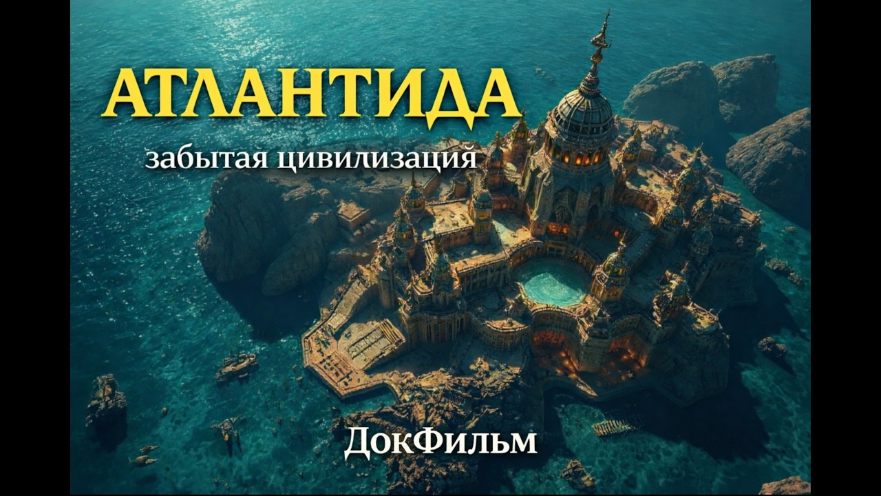 АТЛАНТИДА забытая цивилизация. ДокФильм.