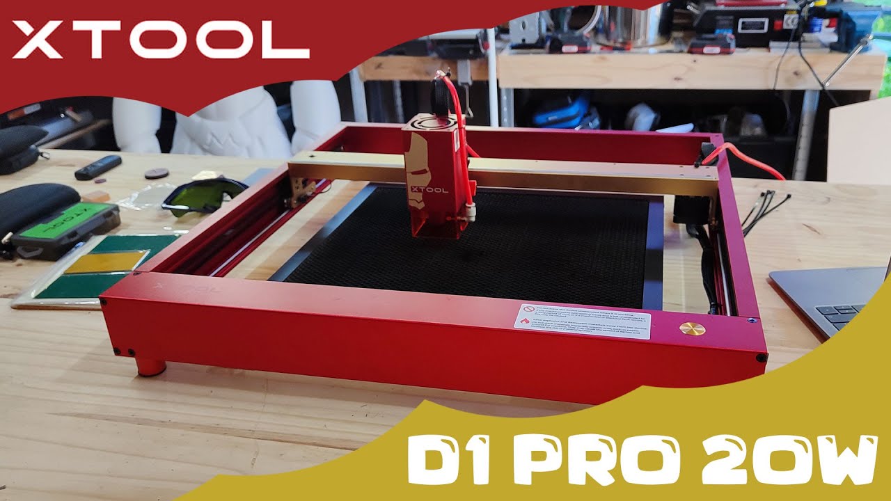 XTOOL D1 Pro en 20w : La graveuse laser de Tony Stark !!