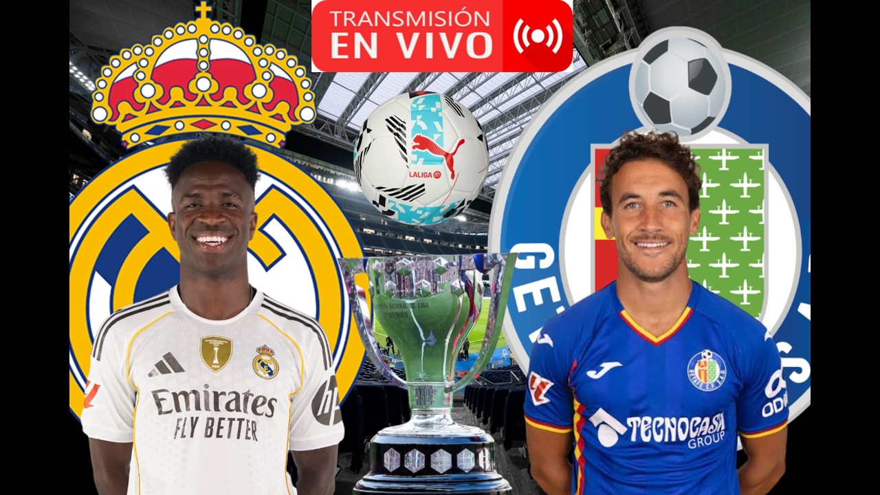 🔴 (EN VIVO) 🔥 ¡REAL MADRID vs GETAFE! ⚽ ¡LIGA EA SPORTS! 🏆 📱