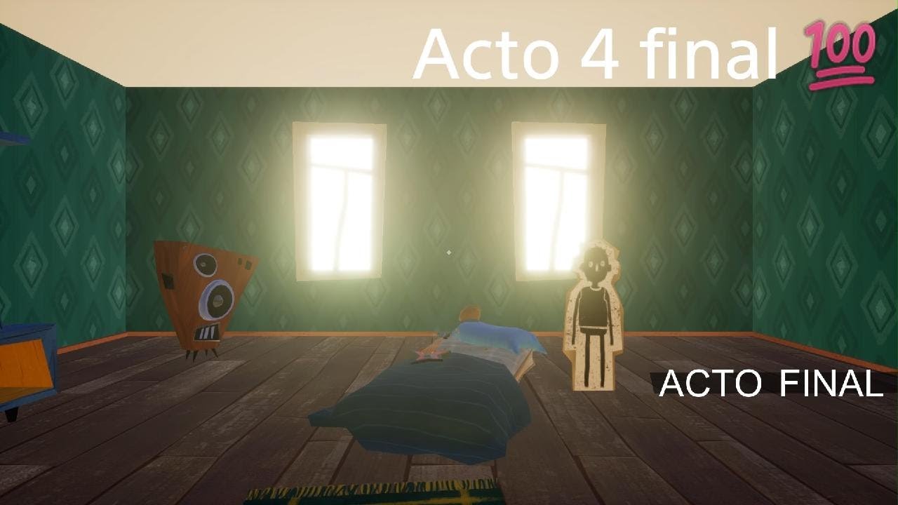 Hello Neighbor acto 4 final👌