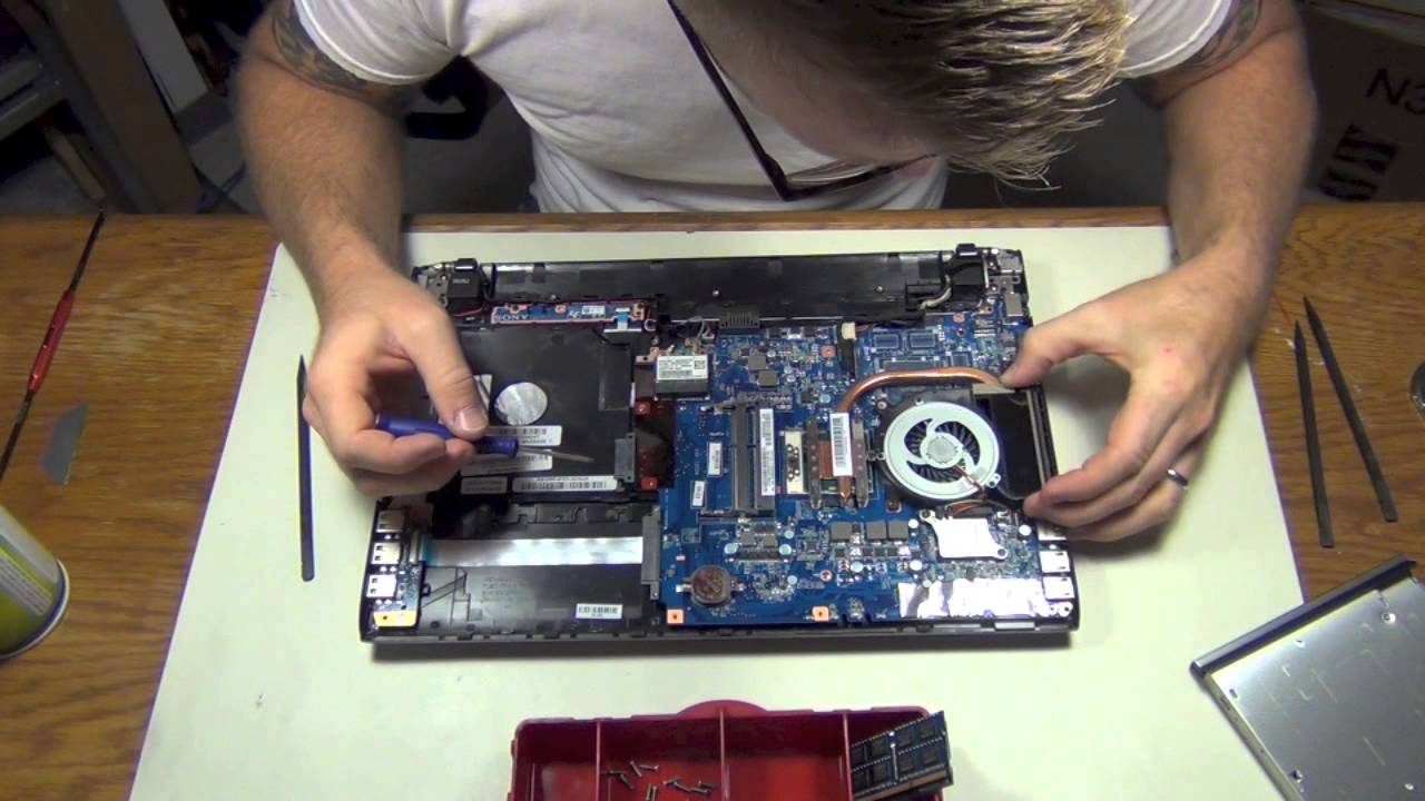 How To: Sony Vaio Laptop - Fan Cleaning Step by Step