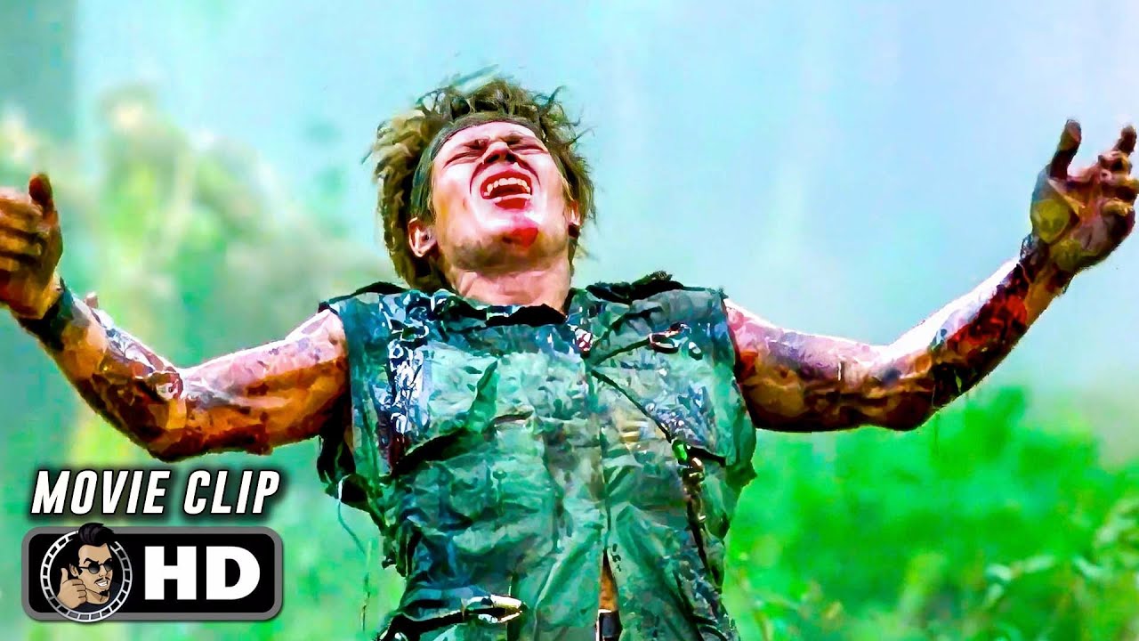 Willem Dafoe Death Scene | PLATOON (1986) Movie CLIP HD