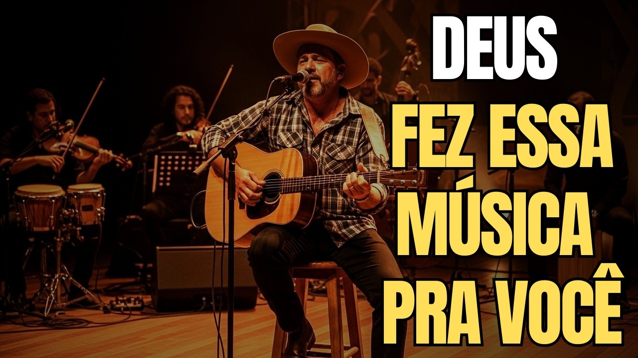 Deus Nunca Abandona o Caminhante  | Sertanejo Gospel Raiz (Moda de Viola)