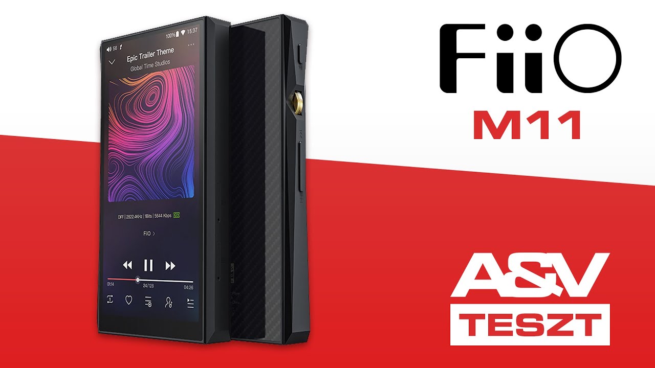 FiiO M11 hordozható zenelejátszó teszt AV-Online