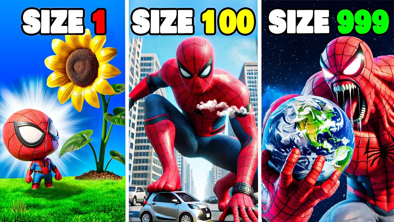 Upgrading SPIDERMAN to the BIGGEST EVER in GTA 5