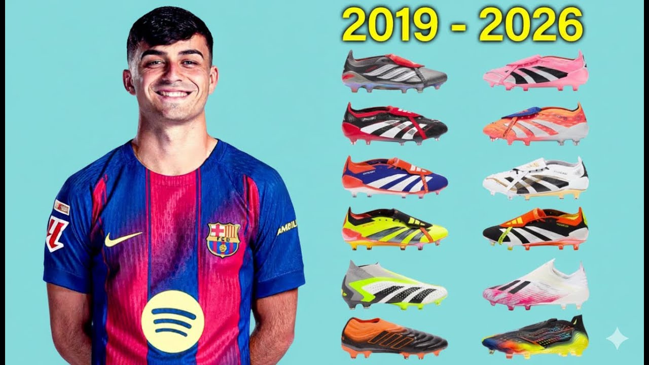 PEDRI Every Soccer Cleat He Wears (2019&ndash;2026) | World Cup 2026 Boots