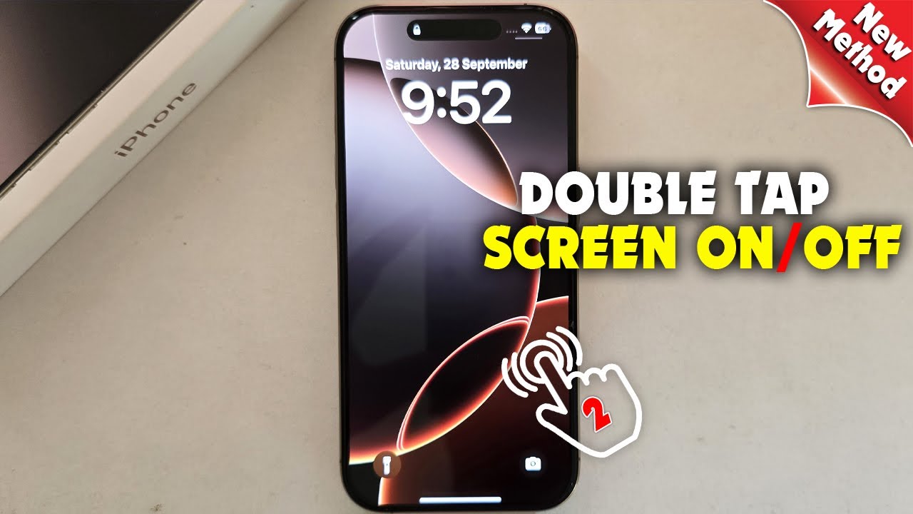 iPhone 16 Pro/iPhone 16 Pro Max: как включить блокировку iPhone двойным касанием