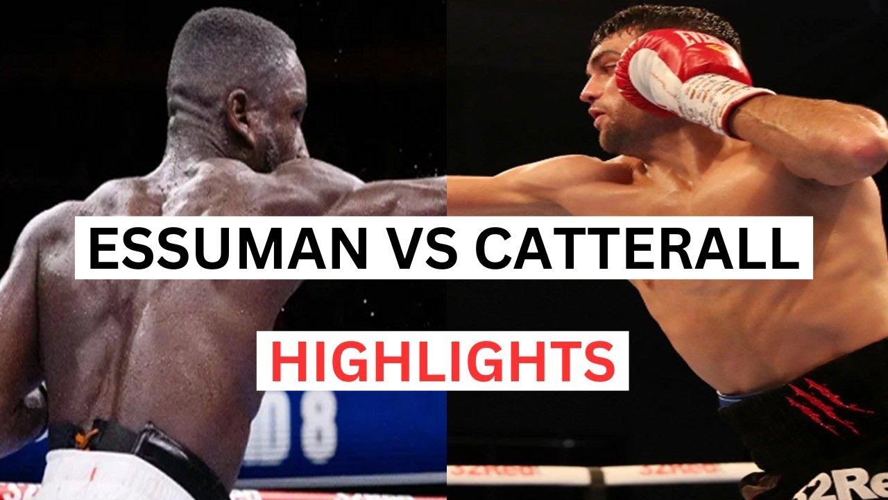 Jack Catterall vs Ekow Essuman Highlights & Knockouts
