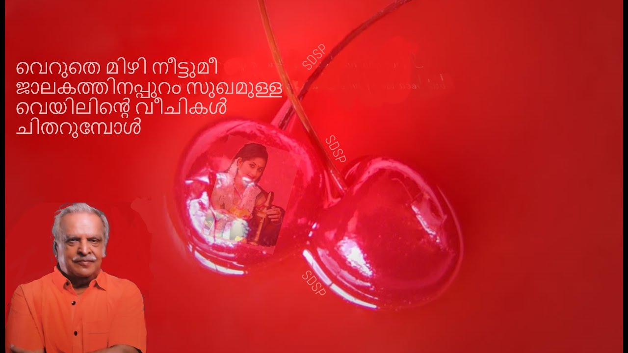 വെറുതെ മിഴി നീട്ടുമീ ജാലകത്തിനപ്പുറം../ Veruthe mizhi neettume./ Ottamazha/ Sathidevi/ Pjayachandran