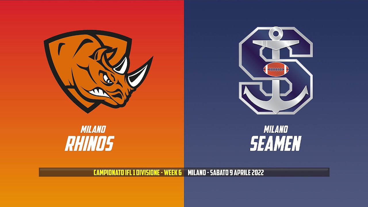 Rhinos Milano vs Seamen Milano