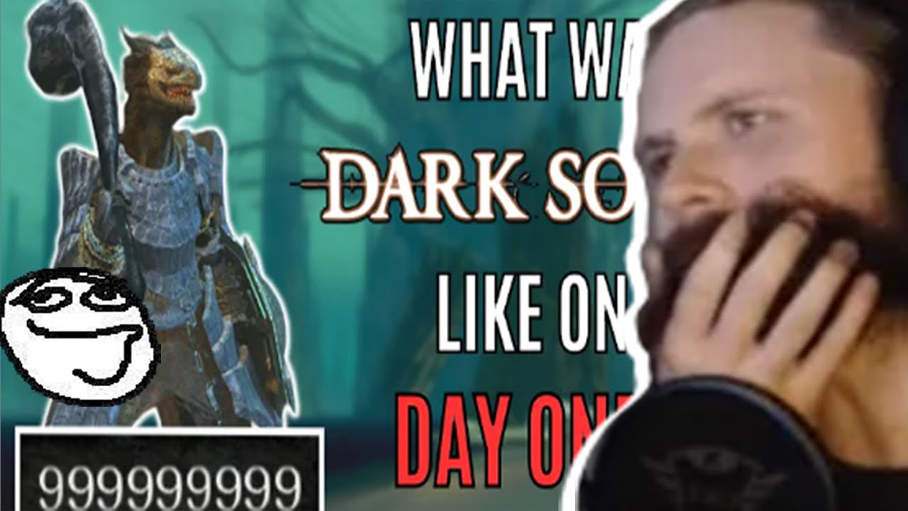 Forsen Reacts - Dark Souls 1 but it's the DAY ONE Release Version