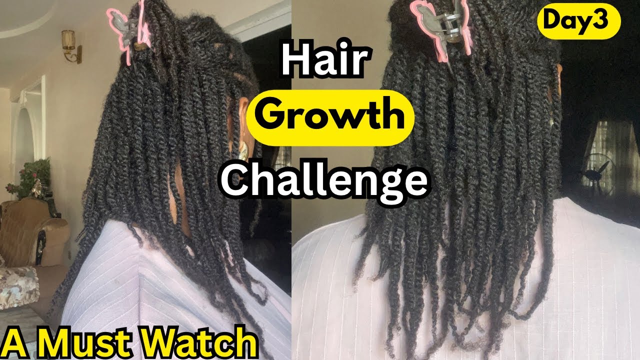 Do this if your hair isn’t growing| 60 Days healthy hair growth day 3 