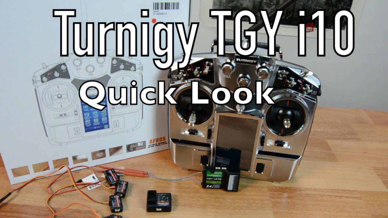 Первый взгляд &mdash; передатчик Turnigy TGY i10