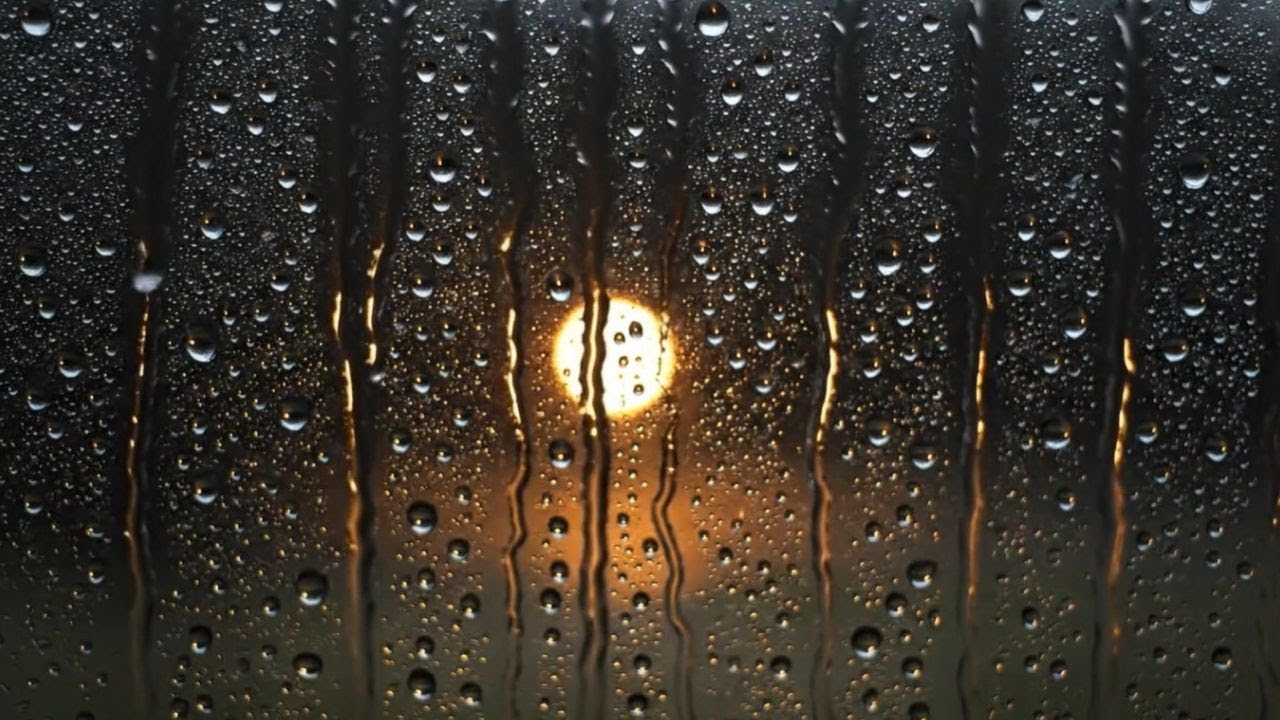 Rain Window ASMR | Gentle Rain | Bright Streetlight | Deep Sleep | 3 Hours #36