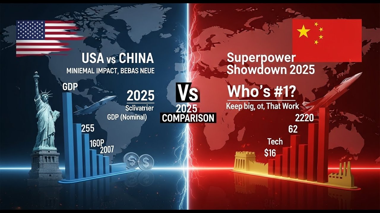 USA vs. China: An Honest Comparison (2025) l America and China