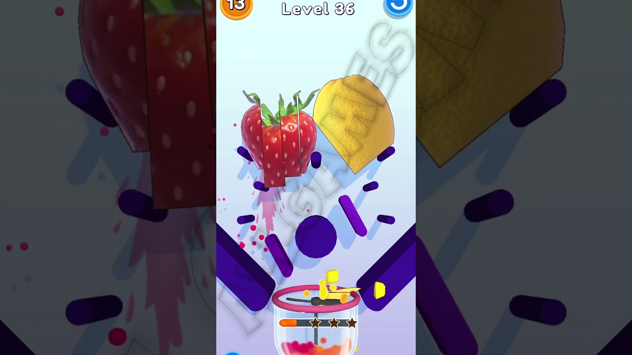 Good Slice LVL 31 to LVL 40 Gameplay FUN GAME #shorts #GoodSlice #fungames #viralvideo