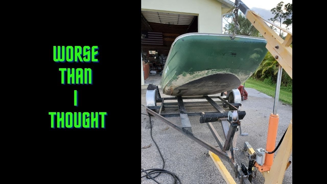 Airboat 12   rigging and hull eval