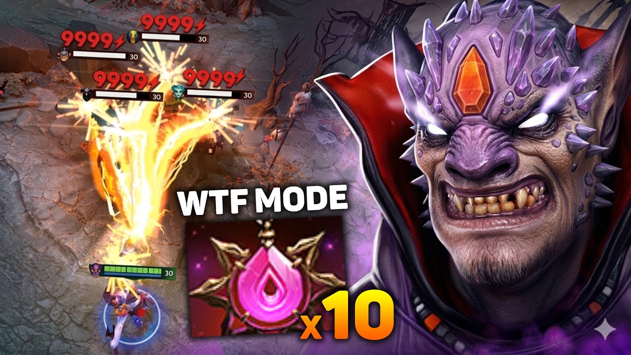 WTF Mode Lion One Shot 🔥🔥🔥39 Kills Comeback | Dota 2 Gameplay