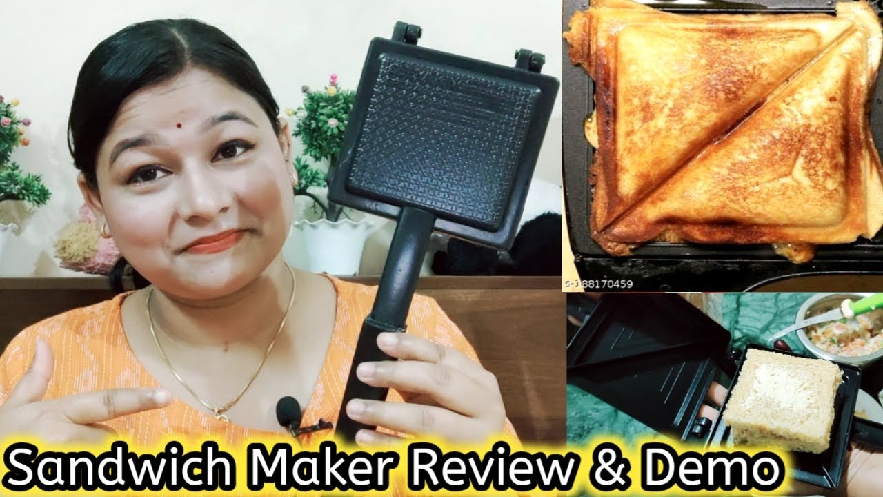 Обзор и демонстрация сэндвичницы Meesho / Газовый тостер / Самая дешёвая сэндвичница / Как пользо...