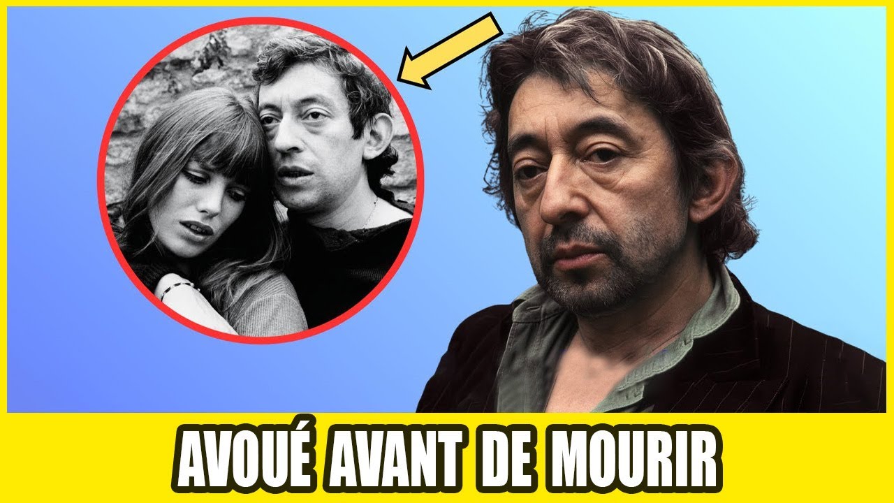 AVANT DE MOURIR, Serge Gainsbourg A Dit Ce Qui A Laissé Toute La France Sans Voix!