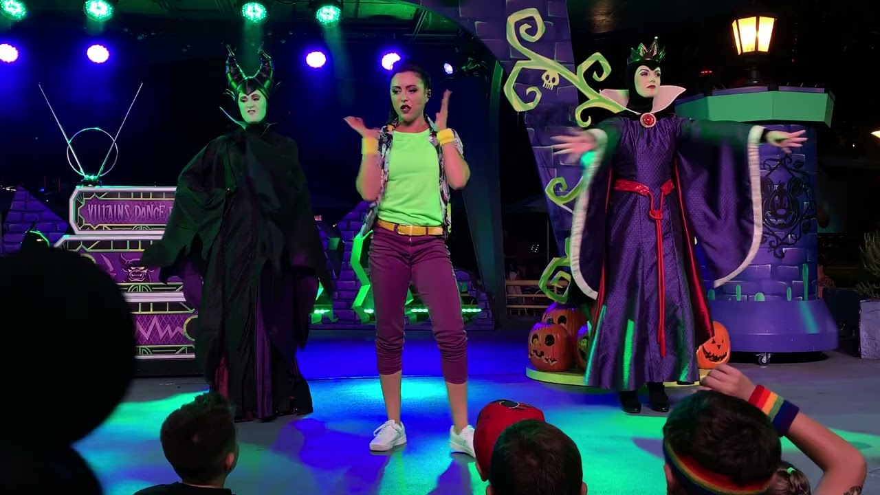 Disney Villain Dance Party Maleficent  and Evil Queen