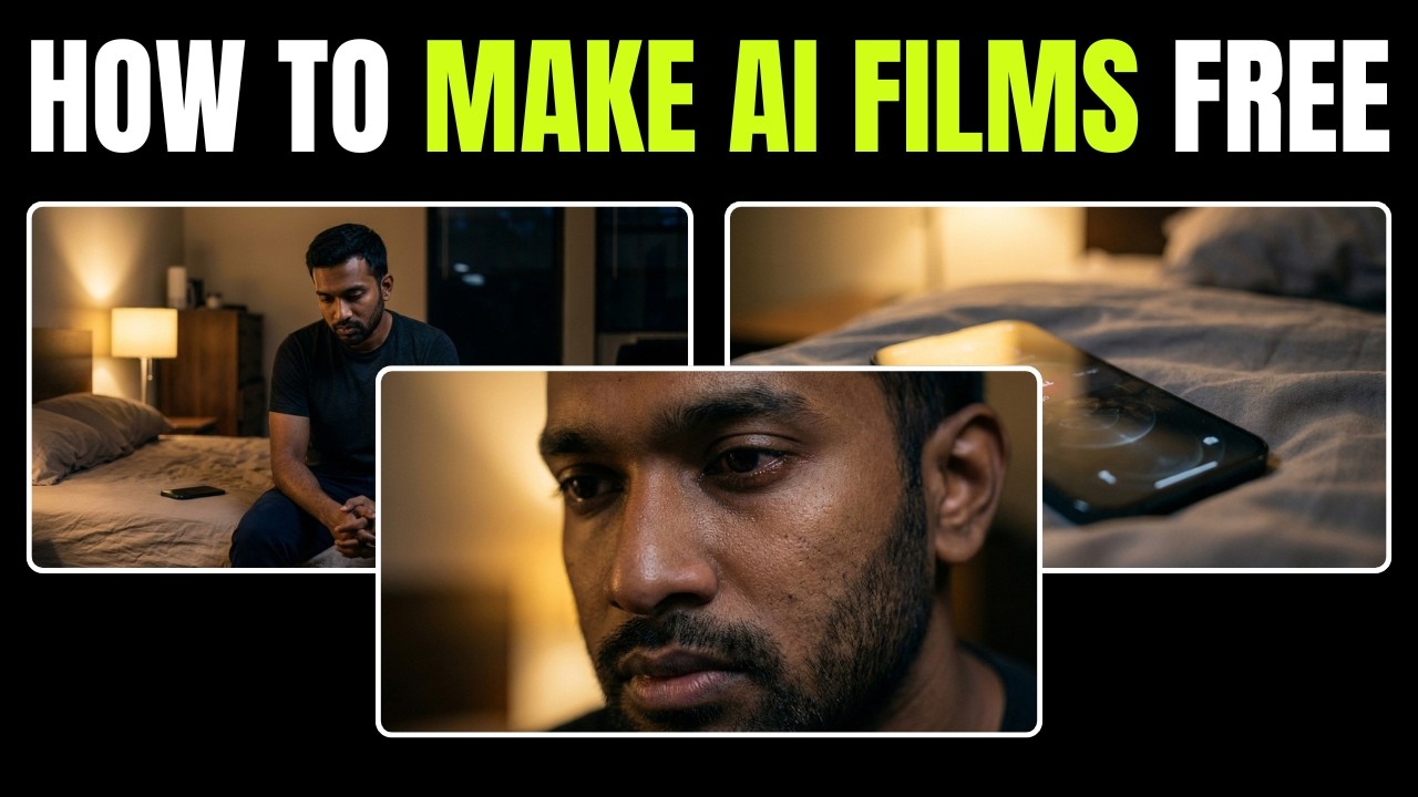 How to Create Your First AI Film for Free  | Beginner AI Filmmaking Tutorial