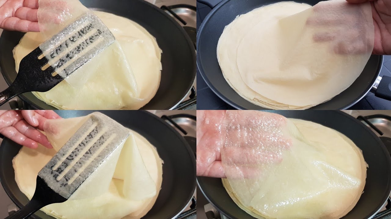 جديد👌ورقة البسطيلة بعجينة المسمن ساهلة ماهلة وناجحة مع الجميع/الديول/تريد