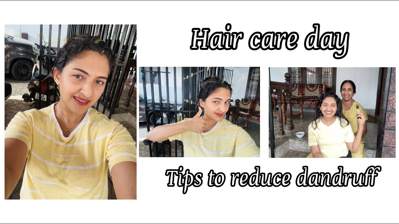 Hair care day | Hair Mask | Tips to reduce dandruff #hair #haircare #trend #dandrufftreatment 