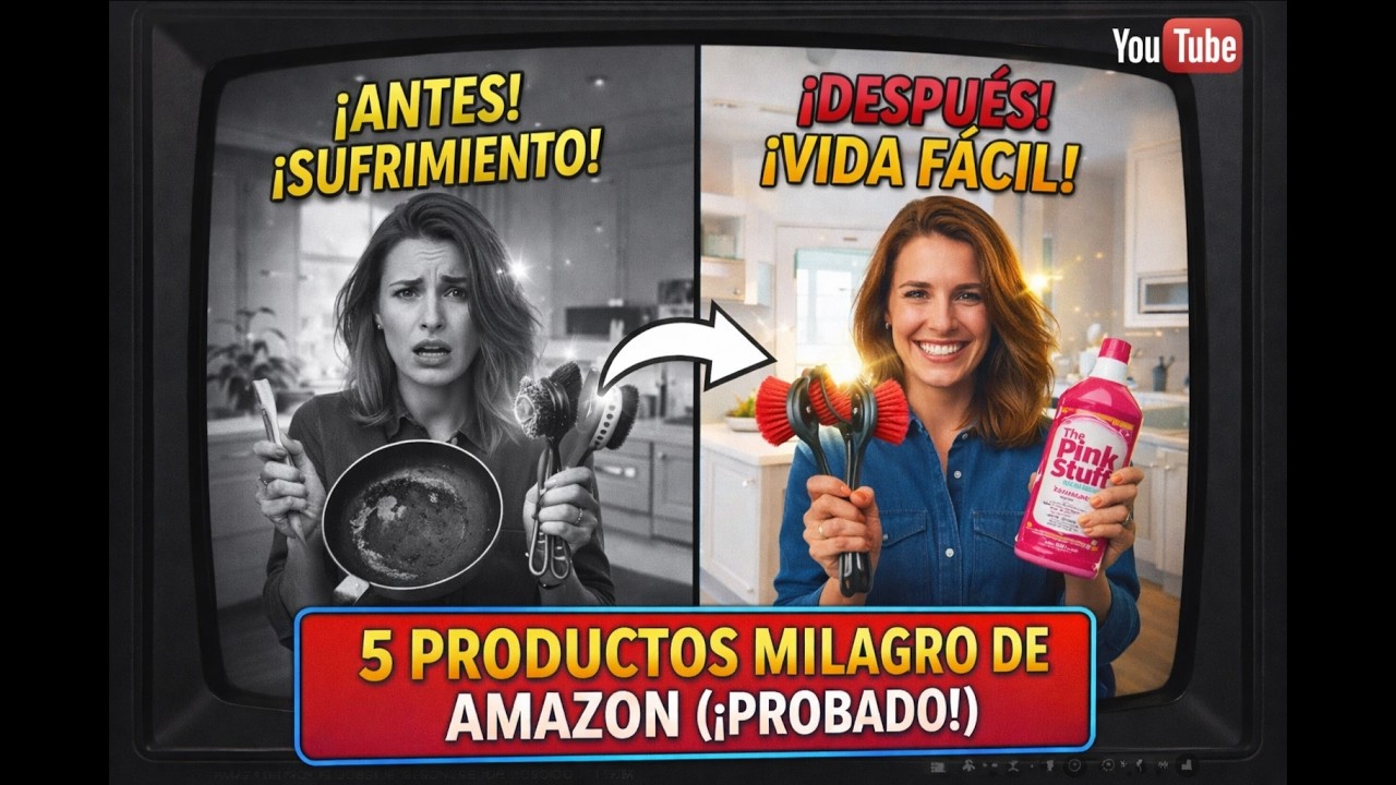 🧪 5 Inventos de Amazon para Limpieza EXTREMA que parecen brujería