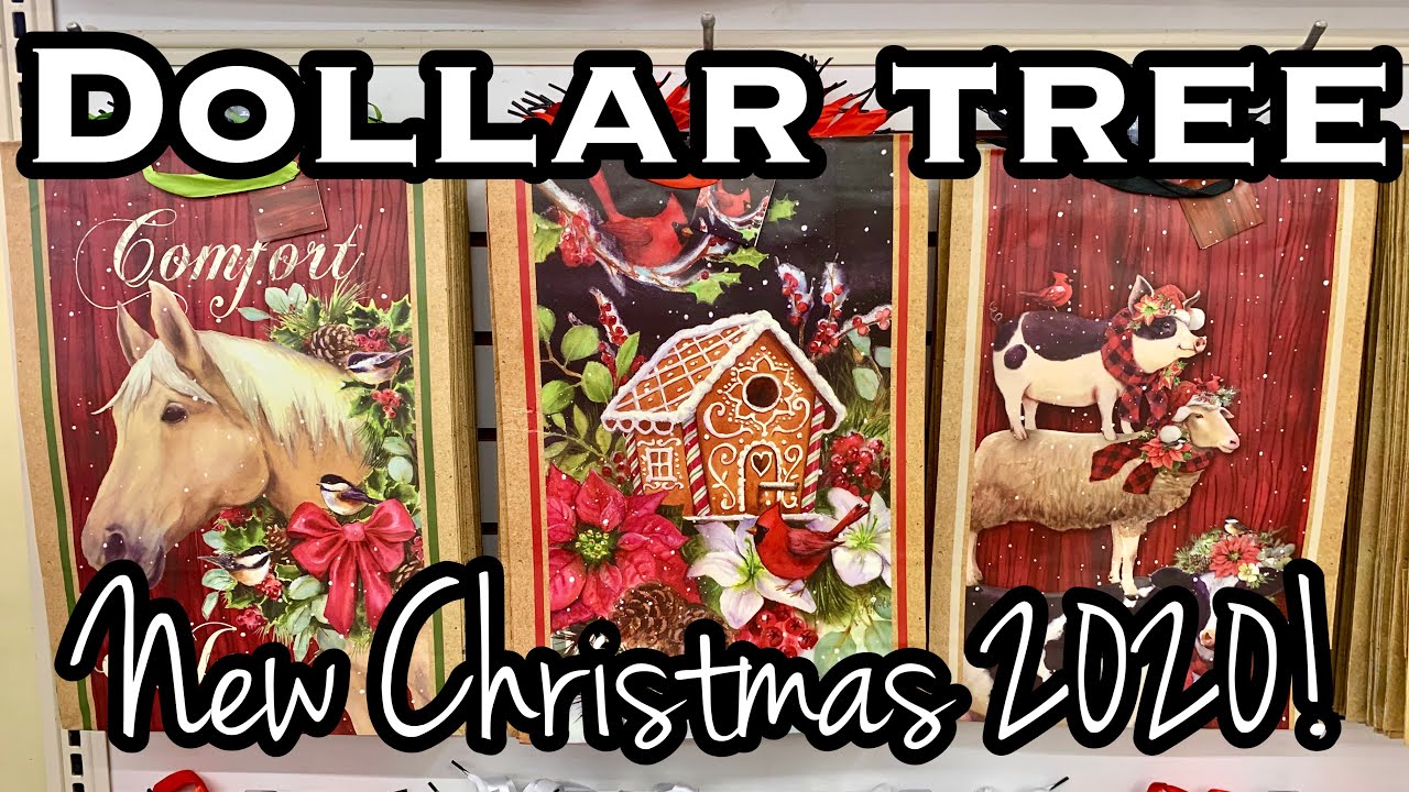 DOLLAR TREE CHRISTMAS 2020 &bull; SHOP WITH ME