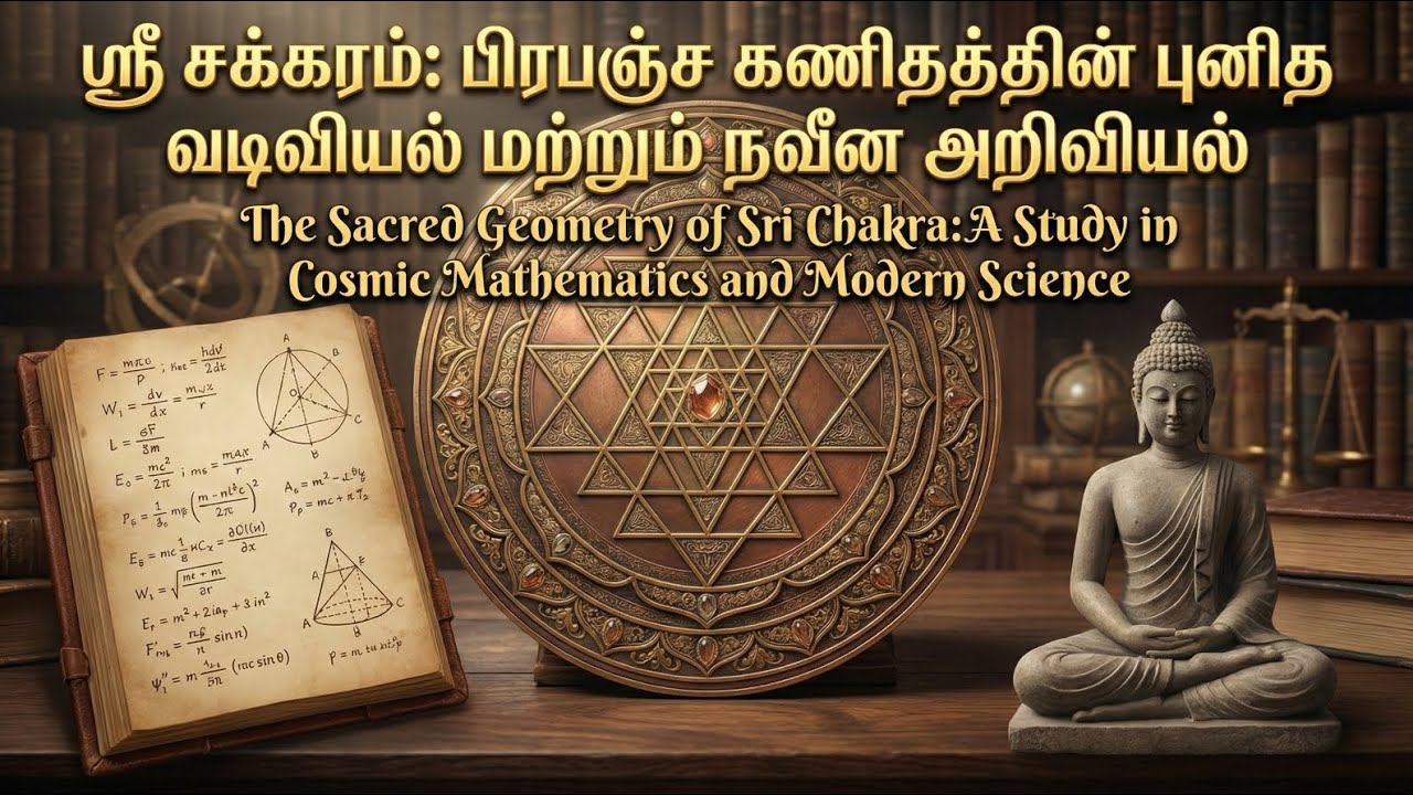 ஸ்ரீ சக்கரம்: நவீன அறிவியலை மிஞ்சும் பிரபஞ்சக் கணிதம்! | The Mathematical Secret of Sri Chakra