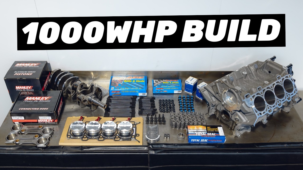 1,000 WHP Coyote V8 Build &ndash; Full Engine Assembly (No Talking)