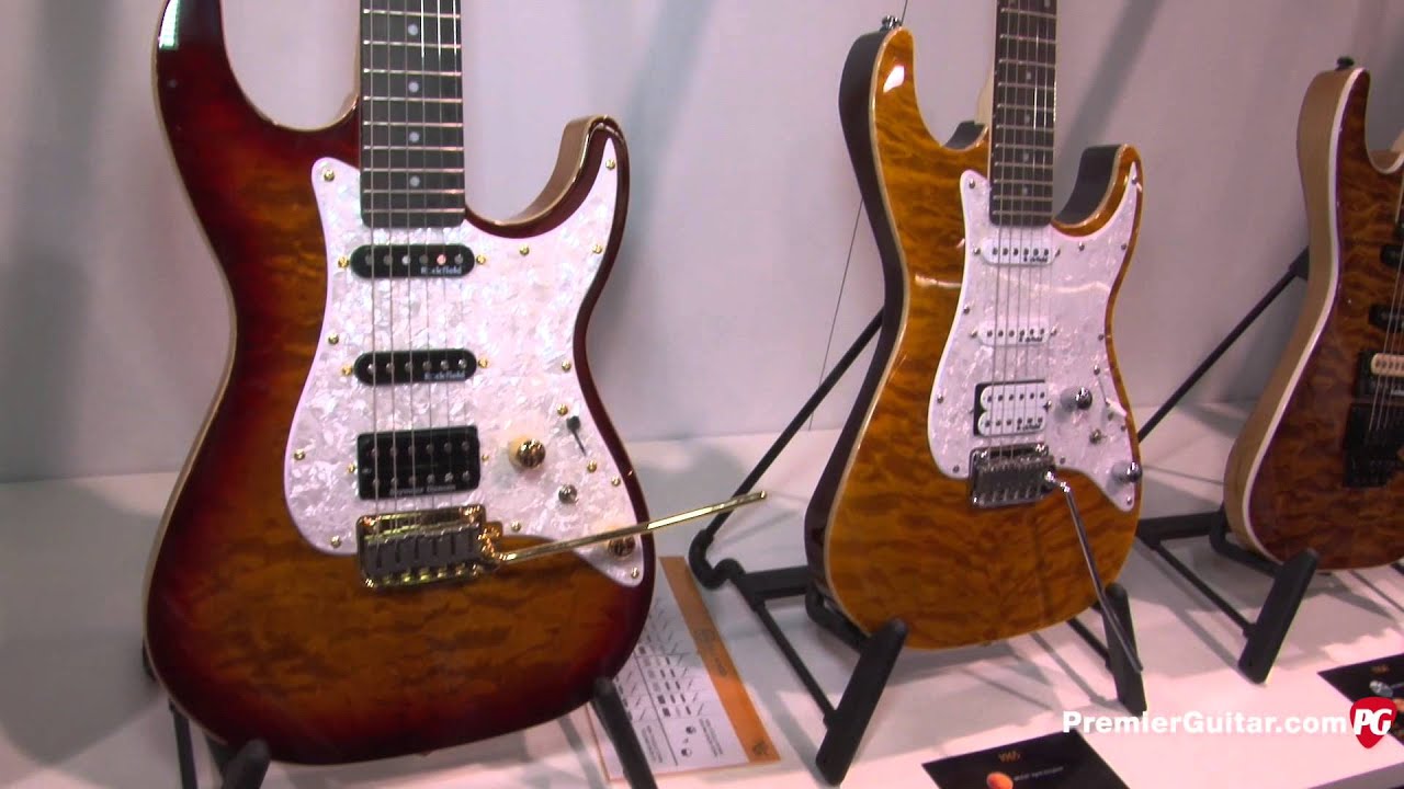 NAMM '15 - Michael Kelly Guitars Triad 10E and 1967 Demos
