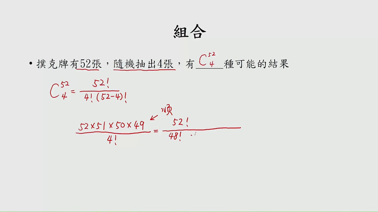 排列與組合原理