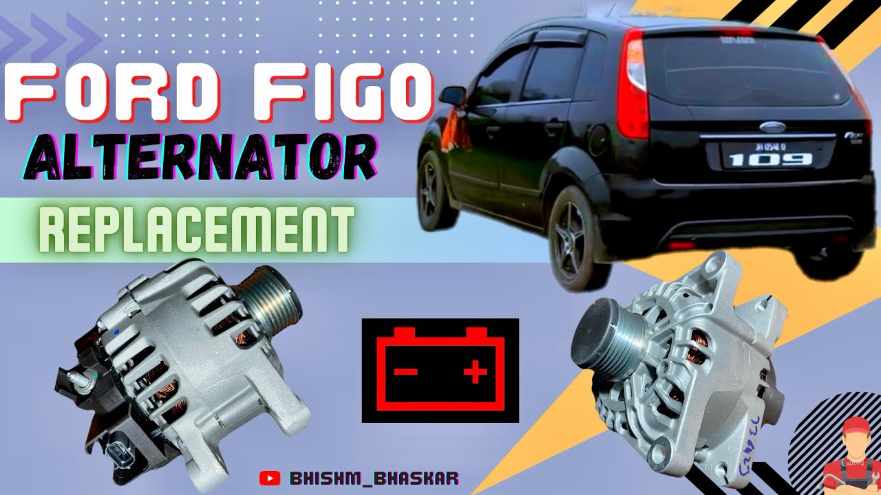 Ford Figo Alternator Replacement: Fixing the Battery Light on the dashboard #fordfigo