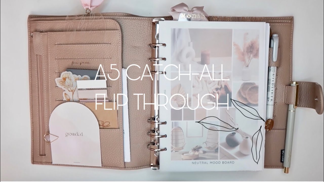 A5 MOTERM LUXE ring Planner Flip Through || 2023 setup 