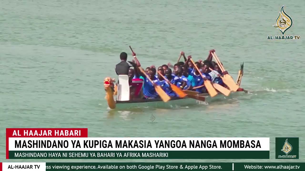 📺🔴: AL-HAAJAR HABARI || EAST AFRICA OCEAN FESTIVAL DAY 2 || TUDOR WATER SPORTS MOMBASA.