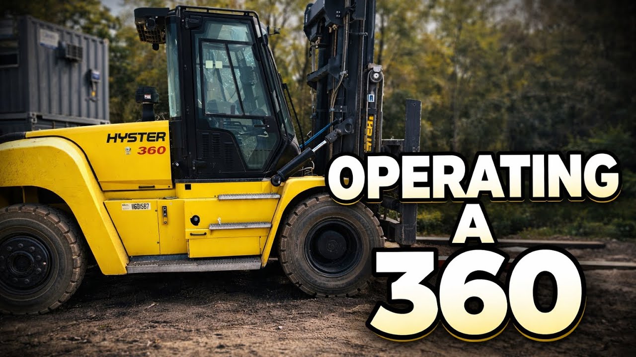 How To Operate a Hyster 360 Forklift (Step-by-Step Guide)