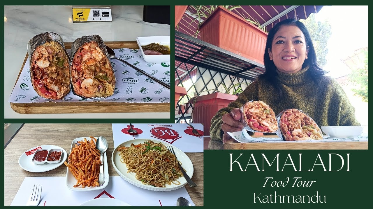 Kamaladi Food Tour, Kathmandu | Vlog 121 | ByRushCreations 