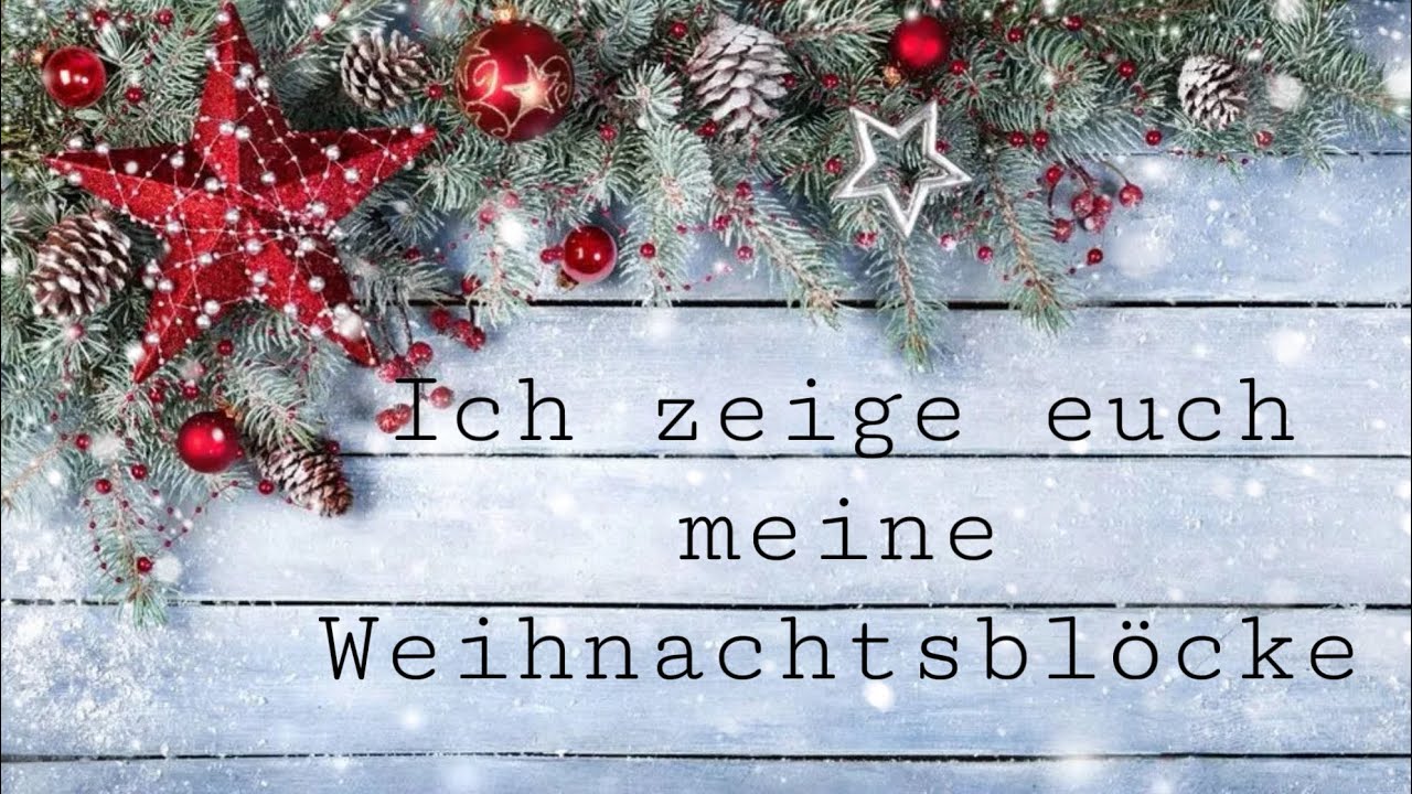Action • Ich zeige euch meine Weihnachtssammlung • Blöcke, Luxe Paper & Craft Sets, DIY Cards....