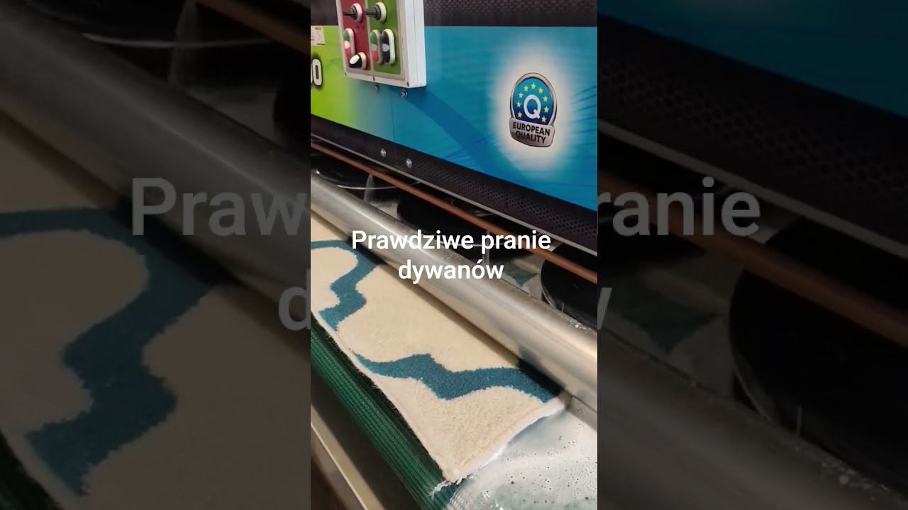 Pranie dywan&oacute;w w automacie piorącym Protima