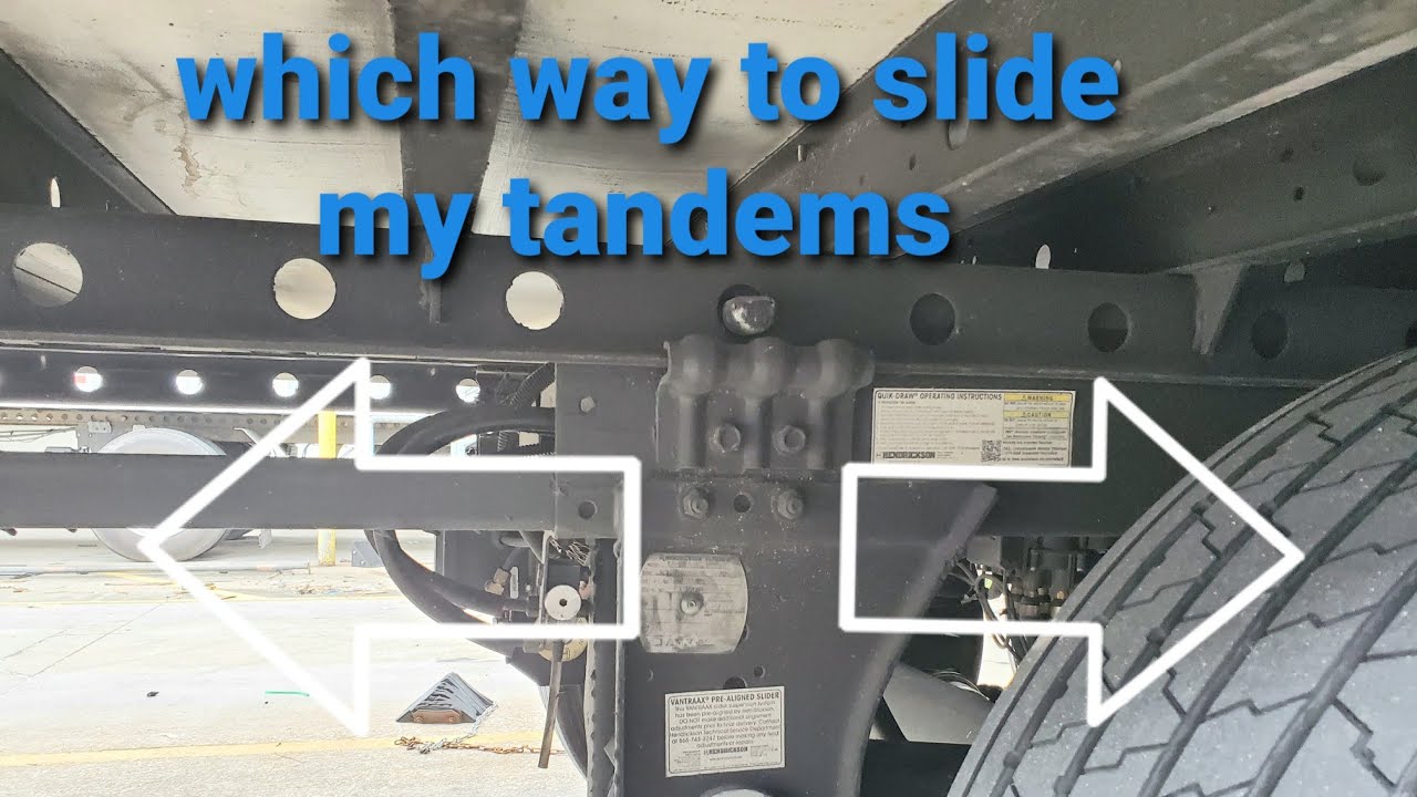 Prime Inc. Sliding tandems