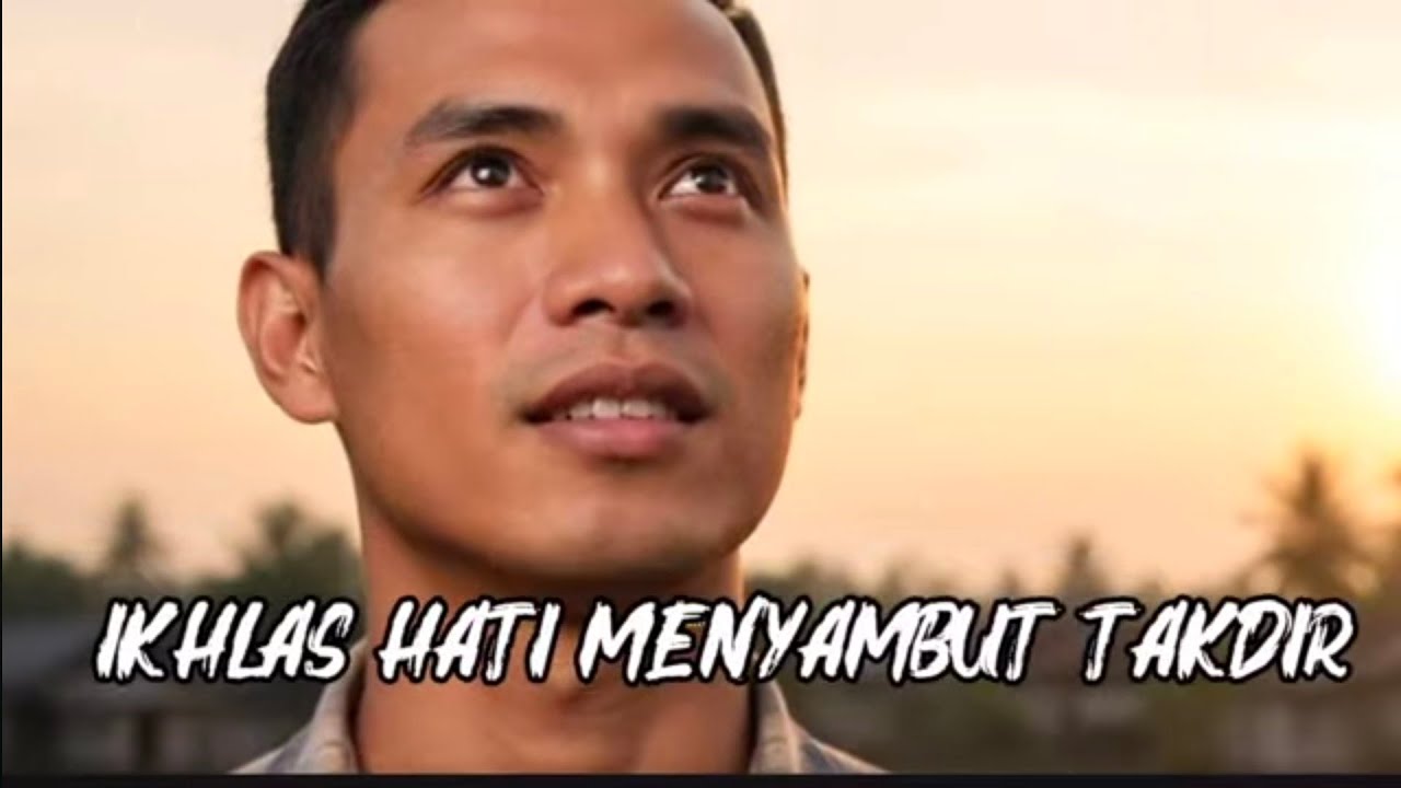 Ikhlas Hati Menyambut Takdir | Lagu Slow Rock Melayu Religi 2025 (Official Lyric Video)