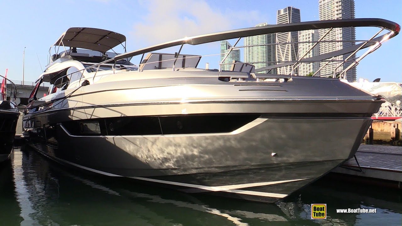 2020 Azimut S8 Luxury Yacht - Walkaround Tour - Debut at 2020 Miami Yacht Show