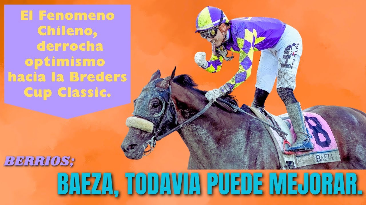 Hector Berrios, ganador del Pennsylvania Derby.  Va por su primera Breeders Cup.
