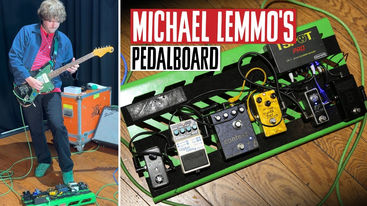 Michael Lemmo's Pedalboard