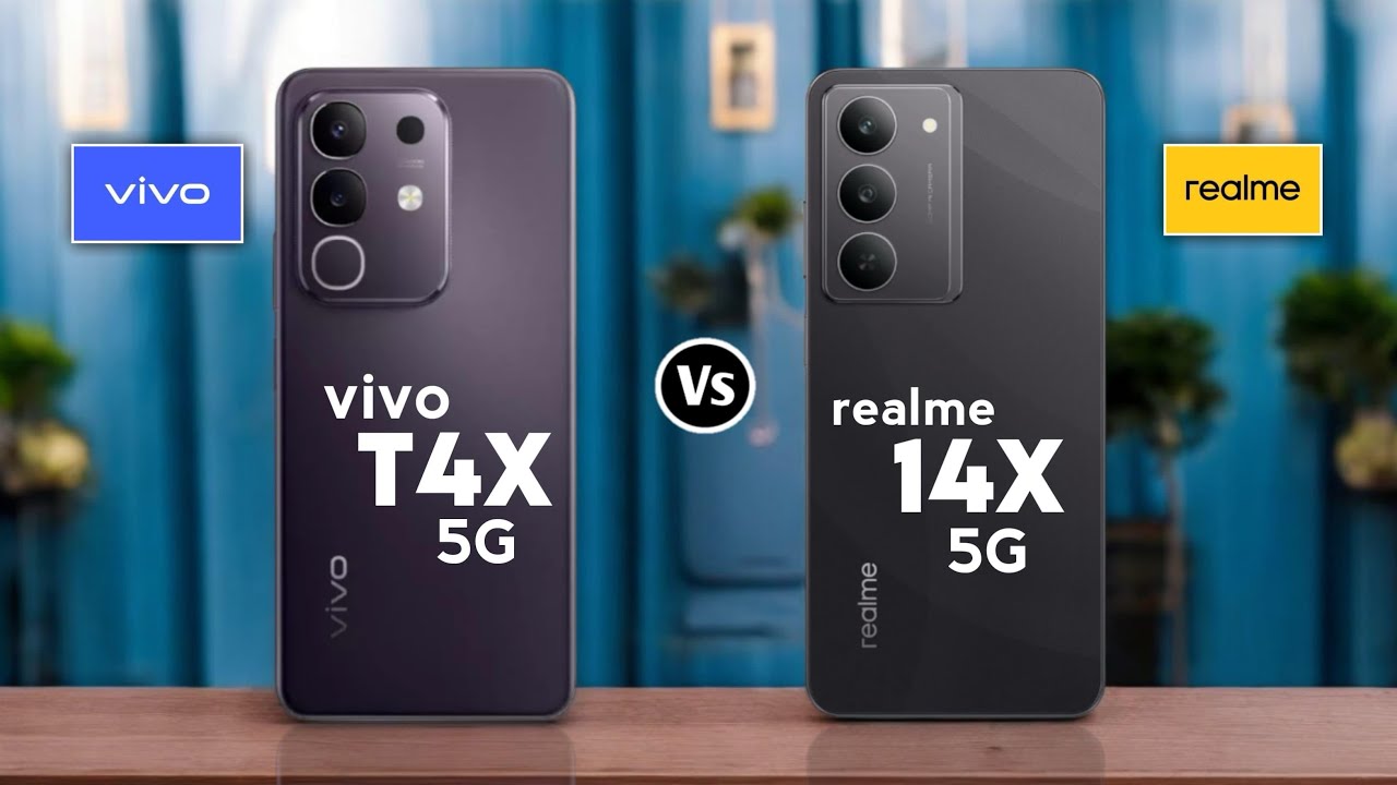 Vivo T4X 5G vs Realme 14X 5G