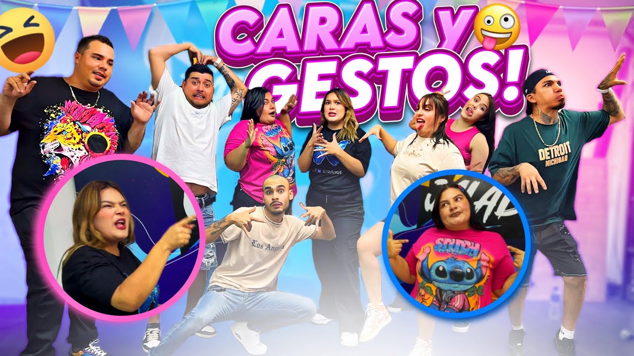 Desafío de caras y gestos ¿QUIÉN LO HIZO MEJOR?